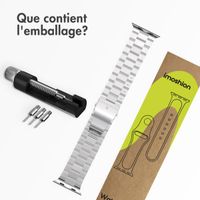 imoshion Bracelet acier Apple Watch | 44/45/46/49 mm - Argent