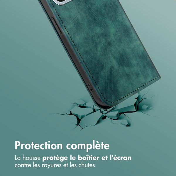 imoshion Étui de téléphone portefeuille Slim Oppo A6 Pro (5G) - Vert