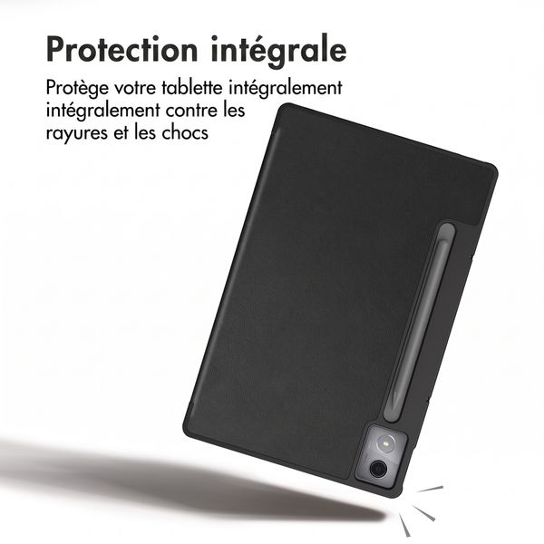 imoshion Coque tablette Trifold Lenovo Idea Tab Pro - Noir