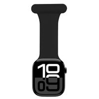 imoshion Bracelet infirmier en silicone Apple Watch | 44/45/46/49 mm - Noir