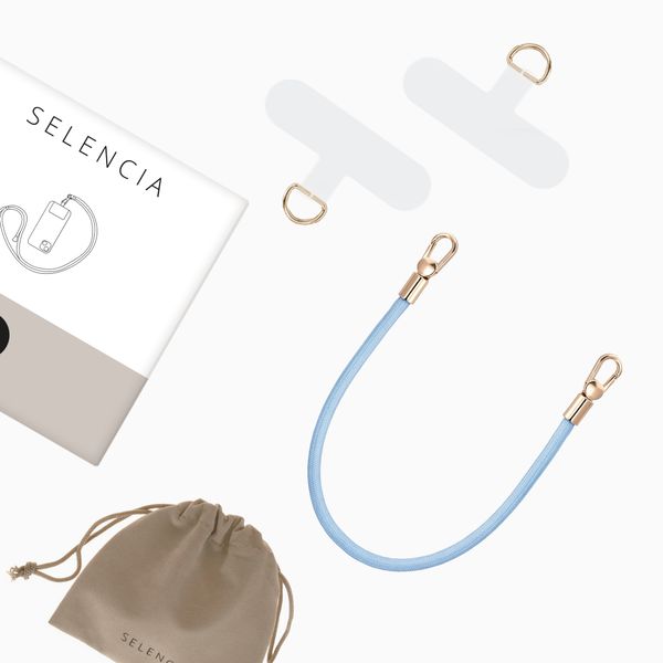 Selencia Bracelet universel avec 2 crochets - Powder Blue