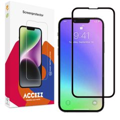 Accezz Protection d'écran en verre trempé Full Cover Apple iPhone 13 Mini