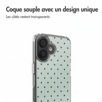 imoshion Coque Design Apple iPhone 17 - Polka Dot Mintgroen