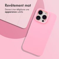imoshion Coque Couleur Apple iPhone 16 Pro - Bubblegum Pink