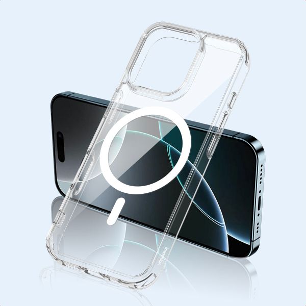 imoshion Coque arrière de protection avec MagSafe Apple iPhone 16 Pro - Transparent