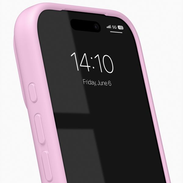 iDeal of Sweden Coque en silicone avec MagSafe Apple iPhone 18 Pro / 17 Pro - Bubblegum Pink