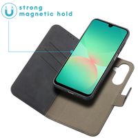 imoshion Etui de télephone luxe 2-en-1 amovible Samsung Galaxy A26 - Noir