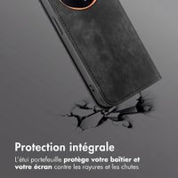 imoshion Étui de téléphone portefeuille Slim Oppo Find X9 Ultra - Noir