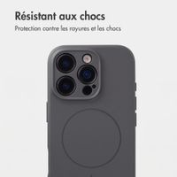 Accezz Coque Grip avec MagSafe Apple iPhone 16 Pro - Gris
