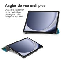 imoshion Coque tablette Design Trifold Samsung Galaxy Tab A9 Plus - Green Plant