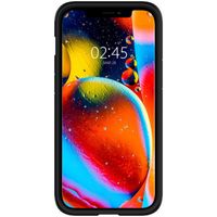 Spigen Coque Tough Armor Apple iPhone 12 (Pro) - Noir