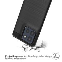 imoshion Coque Brushed Motorola Moto G86 Power - Noir