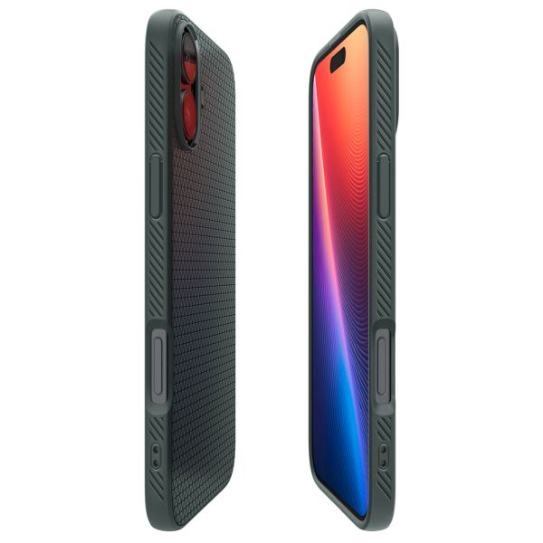 Spigen Coque Liquid Air™ Apple iPhone 16 - Abyss Green