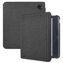 imoshion Étui de liseuse portefeuille Slim Hard Kobo Libra Colour - Noir
