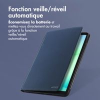 Accezz Coque tablette Classic Samsung Galaxy Tab A11 Plus - Bleu foncé