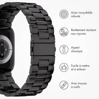 imoshion Bracelet acier Apple Watch | 44/45/46/49 mm - Noir