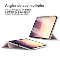 imoshion Magnetic etui de téléphone portefeuille Apple iPad Air 11 pouces (2026) M4 / (2025) M3 / (2024) M2 / Air 5 (2022) / Air 4 (2020) - Rose
