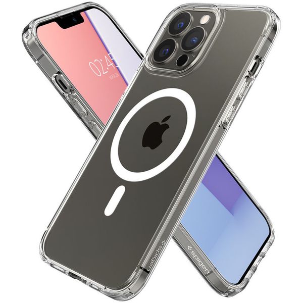 Spigen Coque Ultra Hybrid MagSafe Apple iPhone 13 Pro Max - Crystal Clear