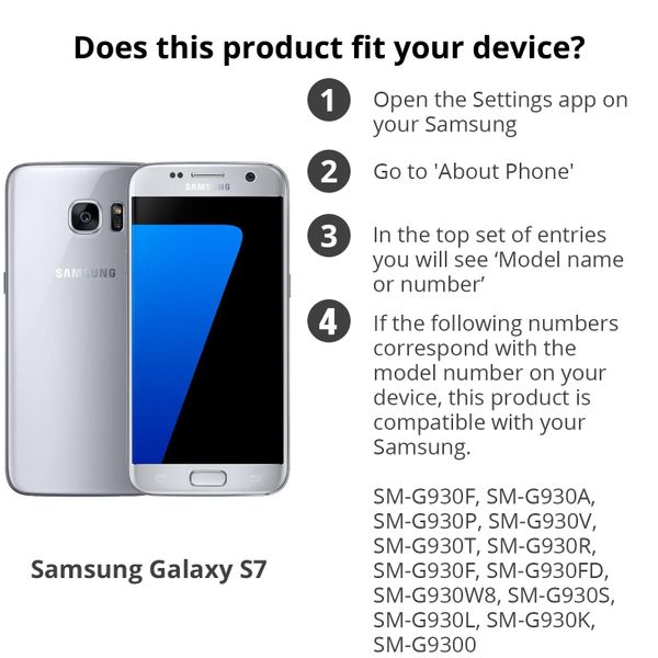 Concevez votre propre housse portefeuille Samsung Galaxy S7 - Blanc