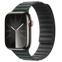 Apple Bracelet à maillons magnétique FineWoven Apple Watch | 44/45/46/49 mm - Taille M/L - Evergreen