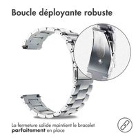 imoshion Bracelet en acier  - Connexion universelle 26 mm - Argent