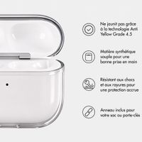 imoshion Coque souple Clear Apple AirPods Pro 3 - Smokey Black
