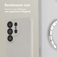 imoshion Coque Couleur avec MagSafe Samsung Galaxy S26 Ultra - Beige