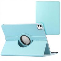 imoshion Coque tablette rotatif à 360° Apple iPad Air 11 pouces (2026) M4 / (2025) M3 / (2024) M2 / Air 5 (2022) / Air 4 (2020) / Pro 11 (2018/2020) - Bleu clair