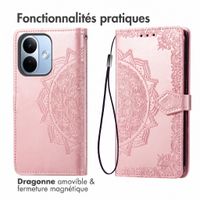 imoshion Etui de télephone Mandala Xiaomi Redmi Note 17 Pro - Rose Gold