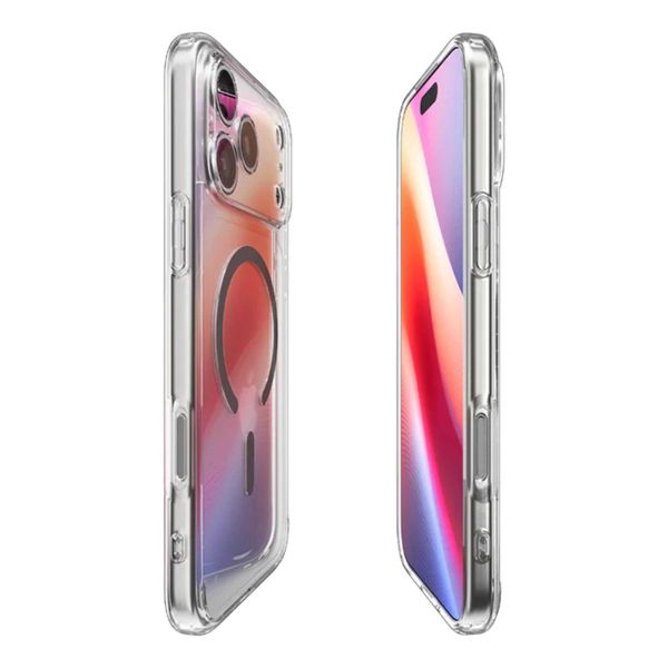 Spigen Coque Ultra Hybrid MagSafe Apple iPhone 17 Pro - Clear Graphite