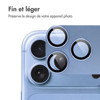 imoshion Protection Caméra en verre trempé 2 Pack pour l'Apple iPhone 18 Pro - Light Blue