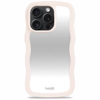 Holdit Coque Wavy Apple iPhone 15 Pro Max - Light Beige / Mirror