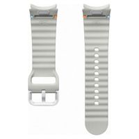 Samsung Bracelet Sport original Samsung Galaxy Watch 4 / 5 / 6 / 7 / FE (20 mm) - Taille S/M - Argent