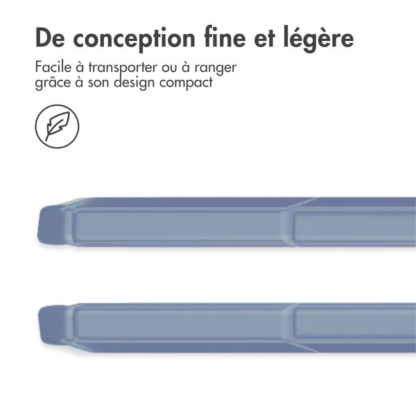 imoshion Coque tablette rigide Trifold Apple iPad 11 (2025) 11 pouces A16 / iPad 10 (2022) 10.9 pouces - Violet