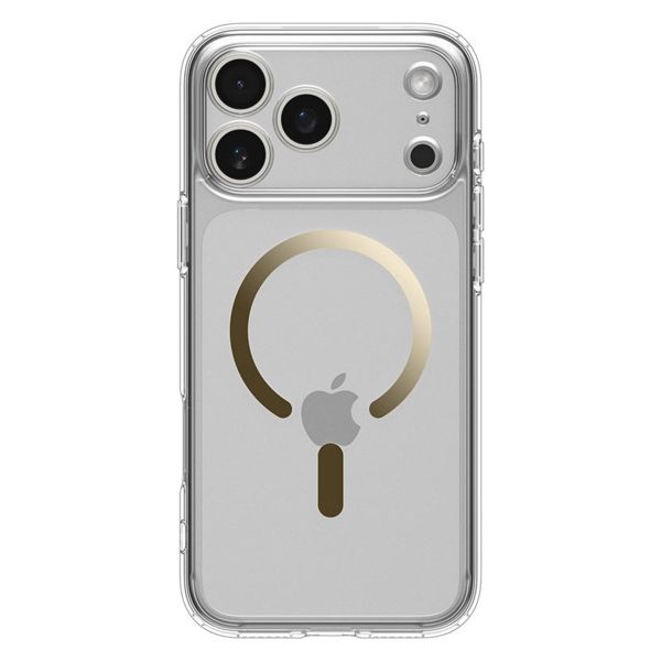 Spigen Coque Ultra Hybrid MagSafe Apple iPhone 17 Pro Max - Clear Gold