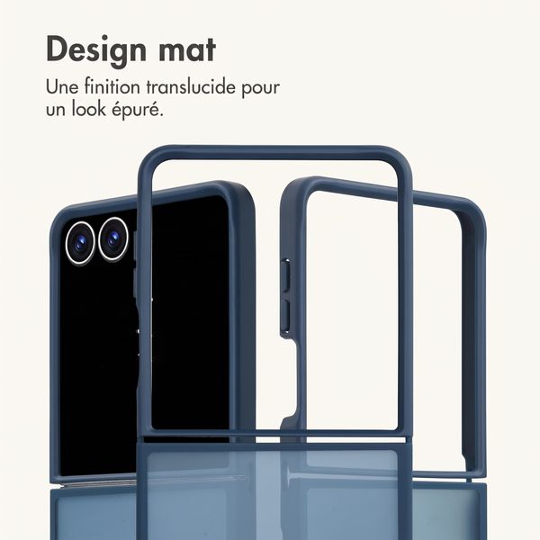 imoshion Coque Color Guard Samsung Galaxy Z Flip 8 - Bleu foncé