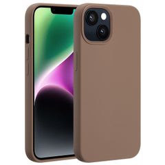 Accezz Coque Liquid Silicone avec MagSafe Apple iPhone 14 / 13 - New Tea Brown