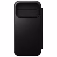 Nomad Étui de télephone portefeuille Modern Leather Folio Apple iPhone 18 Pro / 17 Pro - Black