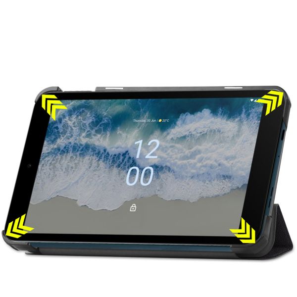 imoshion Coque tablette Design Trifold Nokia T10 - Don't touch