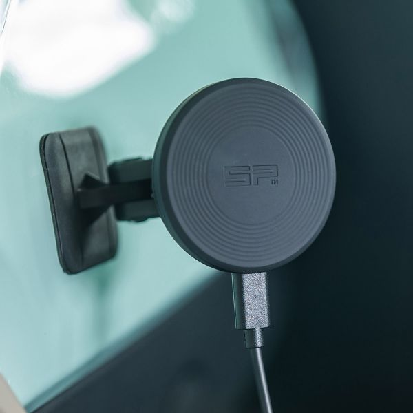 SP Connect SP Charging Adhesive Mount Pro SPC+ - Support de téléphone auto-adhésif avec fonction de charge - Convient aux coques SPC+ - Noir