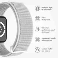 imoshion Bracelet en nylon Apple Watch | 38/40/41/42 mm - Seashell