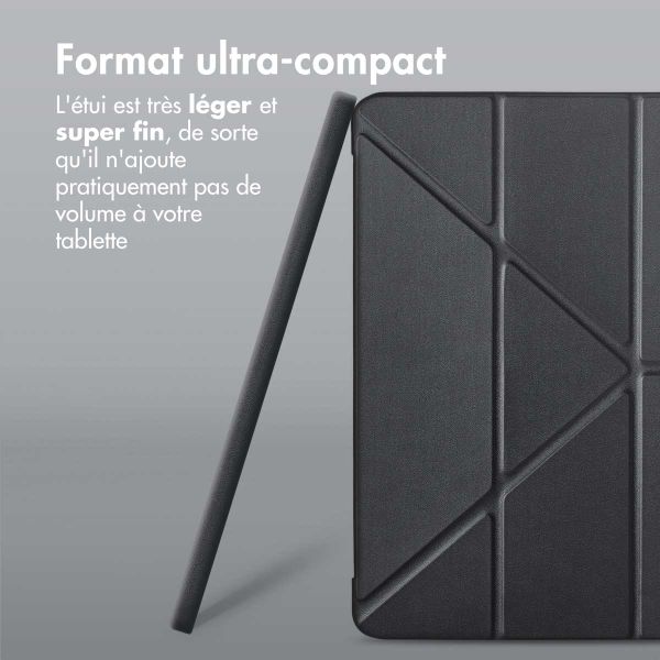 imoshion Coque tablette Origami Samsung Galaxy Tab S6 Lite (2020/2022/2024)  - Noir