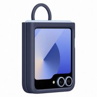Samsung Original Coque en silicone Ring Samsung Galaxy Z Flip 6 / Flip 7 FE - Navy