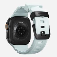 Nomad Bracelet Rocky Point Apple Watch | 44/45/46/49 mm - Icy Blue Glow Black