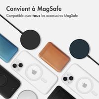 imoshion Coque arrière avec MagSafe Apple iPhone 15 - Transparent