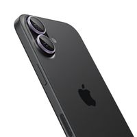 Spigen Optik Pro EZ Fit Lens Protector - Protection d'objectif de caméra (lot de 2) Apple iPhone 17 / 16 Plus - Violet
