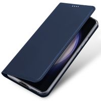 Dux Ducis Étui de téléphone Slim Samsung Galaxy S23 FE - Bleu foncé
