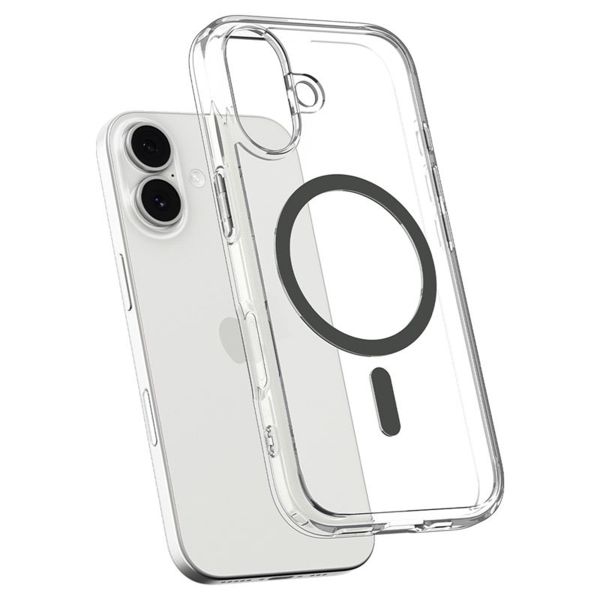 Spigen Coque Ultra Hybrid MagSafe Apple iPhone 17 - Clear Graphite