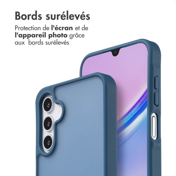 imoshion Coque Color Guard Samsung Galaxy A15 (5G) - Bleu foncé