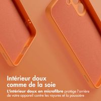 imoshion Coque Couleur avec MagSafe Samsung Galaxy S24 - Orange